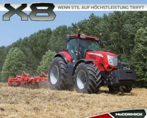 4WD traktori McCormick X8.680 Premium