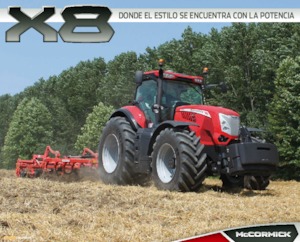 4WD traktori McCormick X8.680 Premium
