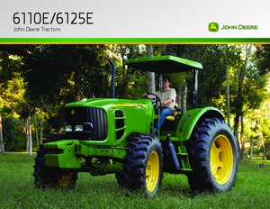 4WD traktori John Deere 6110 E