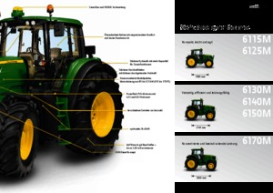 4WD traktori John Deere 6170 M Plus