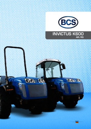 4WD traktori BCS Invictus K600 AR