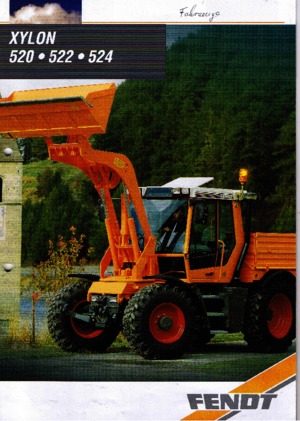 4WD traktori Fendt Xylon 522