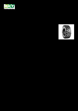 Poljoprivredne gume BKT AGRIMAX V - FLECTO VF 600/60 R 28 NRO