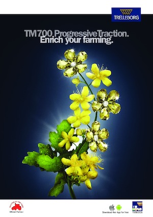 Poljoprivredne gume Trelleborg TM700 ProgressiveTraction 480/70R38 145 D