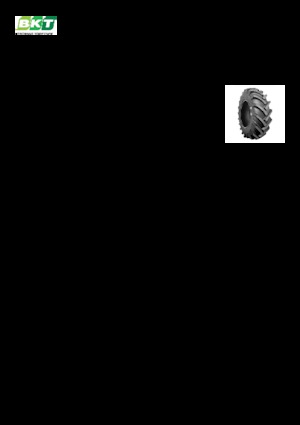 Poljoprivredne gume BKT TR 136 12.4 - 28