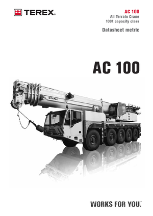 Dizalice za sve terene Terex-Demag AC 100 (10x8x8)