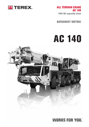 Dizalice za sve terene Terex-Demag AC 140 (10x8x8)