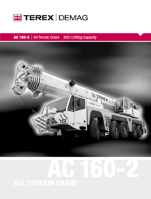 Dizalice za sve terene Terex-Demag AC 160-2 (10x8x8)
