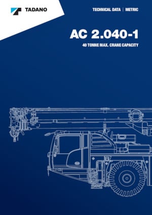 Dizalice za sve terene Tadano AC 3.055-1