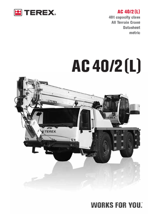 Dizalice za sve terene Terex-Demag AC 40/2 L (4x4x4)