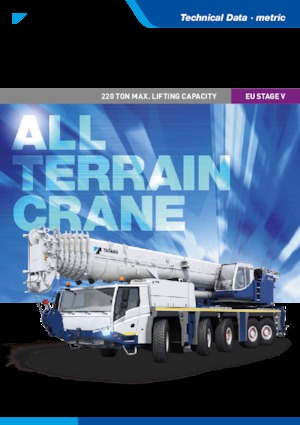 Dizalice za sve terene Tadano ATF‑220‑5.1