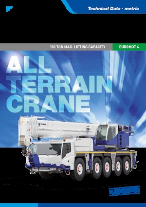 Dizalice za sve terene Tadano ATF 110G-5 