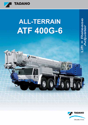 Dizalice za sve terene Tadano ATF 400 G 6 (12x8x12)