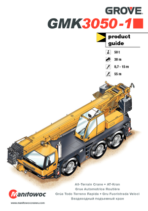 Dizalice za sve terene Grove GMK3050-1 