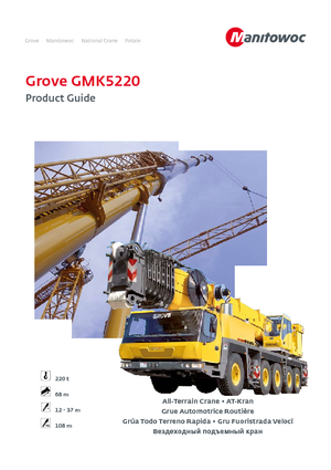 Dizalice za sve terene Grove GMK5220 