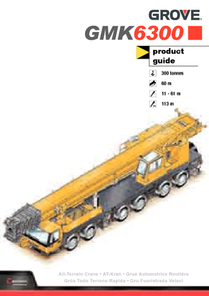 Dizalice za sve terene Grove GMK6300