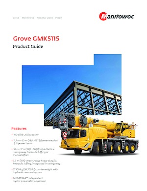 Dizalice za sve terene Grove GMK5115