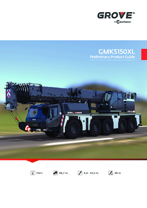 Dizalice za sve terene Grove GMK5150XL