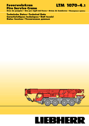 Dizalice za sve terene Liebherr LTM 1070-4.1 (8x6x8)