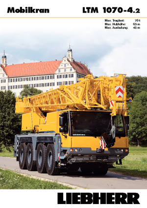 Dizalice za sve terene Liebherr LTM 1070-4.2 