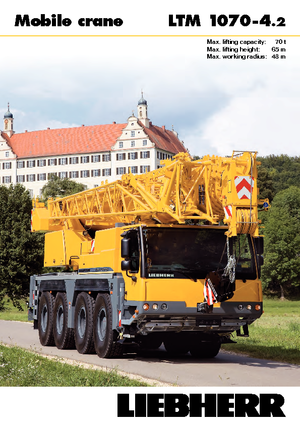 Dizalice za sve terene Liebherr LTM 1070-4.2 