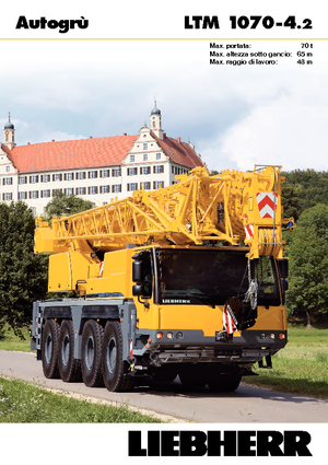 Dizalice za sve terene Liebherr LTM 1070-4.2 