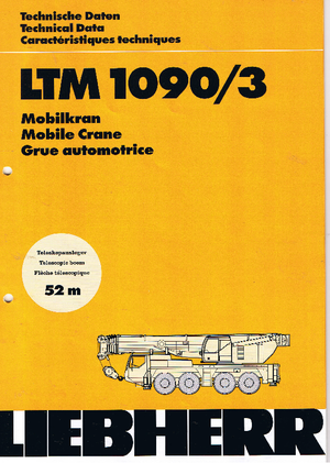 Dizalice za sve terene Liebherr LTM 1090/3 (8x8x6)