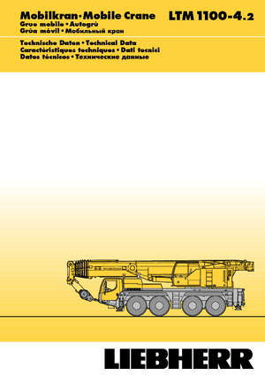 Dizalice za sve terene Liebherr LTM 1100-4.2