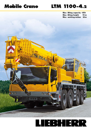 Dizalice za sve terene Liebherr LTM 1100-4.2 
