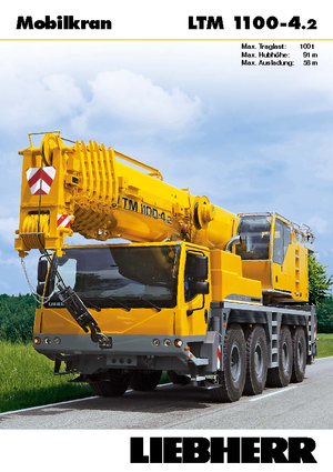 Dizalice za sve terene Liebherr LTM 1100-4.2