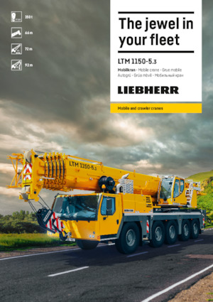 Dizalice za sve terene Liebherr LTM 1150-5.3