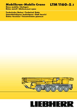 Dizalice za sve terene Liebherr LTM 1160-5.1 (10x6x8)