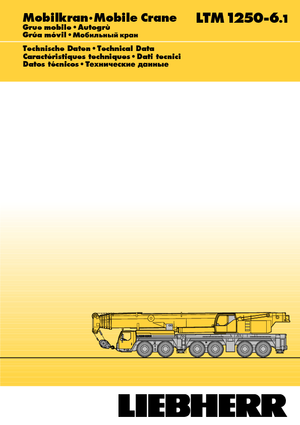 Dizalice za sve terene Liebherr LTM 1250-6.1 (12x8x10)