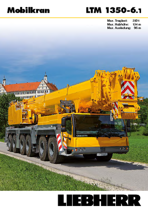 Dizalice za sve terene Liebherr LTM 1350-6.1 