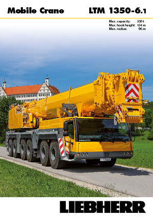 Dizalice za sve terene Liebherr LTM 1350-6.1 