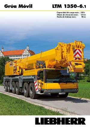 Dizalice za sve terene Liebherr LTM 1350-6.1 