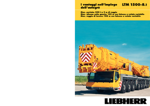 Dizalice za sve terene Liebherr LTM 1500-8.1