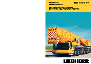 Dizalice za sve terene Liebherr LTM 1500-8.1