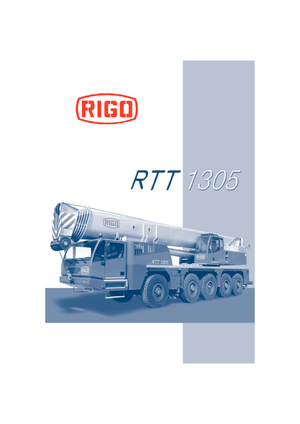 Dizalice za sve terene RIGO RTT 1305
