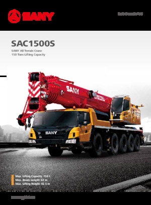 Dizalice za sve terene Sany SAC1500S