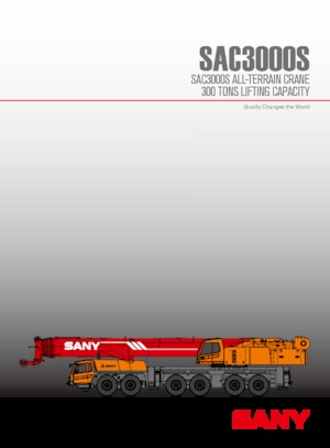Dizalice za sve terene Sany SAC3000S