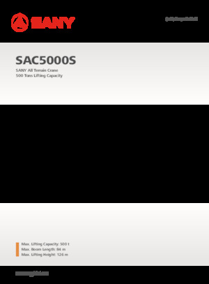 Dizalice za sve terene Sany SAC5000S 