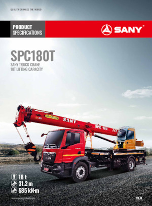 Dizalice za sve terene Sany SPC180T
