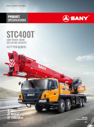 Dizalice za sve terene Sany STC400T