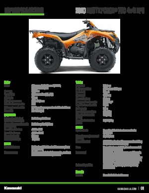 Terenska vozila (ATV) i četverocikli Kawasaki BRUTE FORCE 750 4X4I 