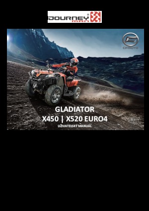 Terenska vozila (ATV) i četverocikli CFMOTO Gladiator X520 