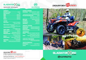 Terenska vozila (ATV) i četverocikli CFMOTO Gladiator X850 