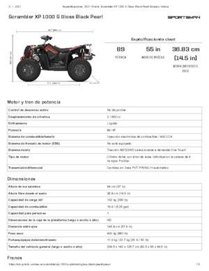 Terenska vozila (ATV) i četverocikli Polaris Scrambler XP 1000 S