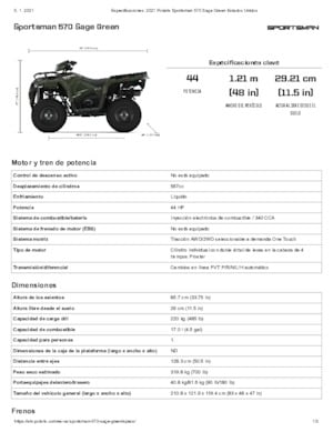 Terenska vozila (ATV) i četverocikli Polaris Sportsman 570