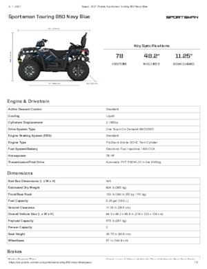 Terenska vozila (ATV) i četverocikli Polaris Sportsman touring 850 